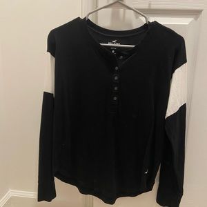 black long sleeve shirt